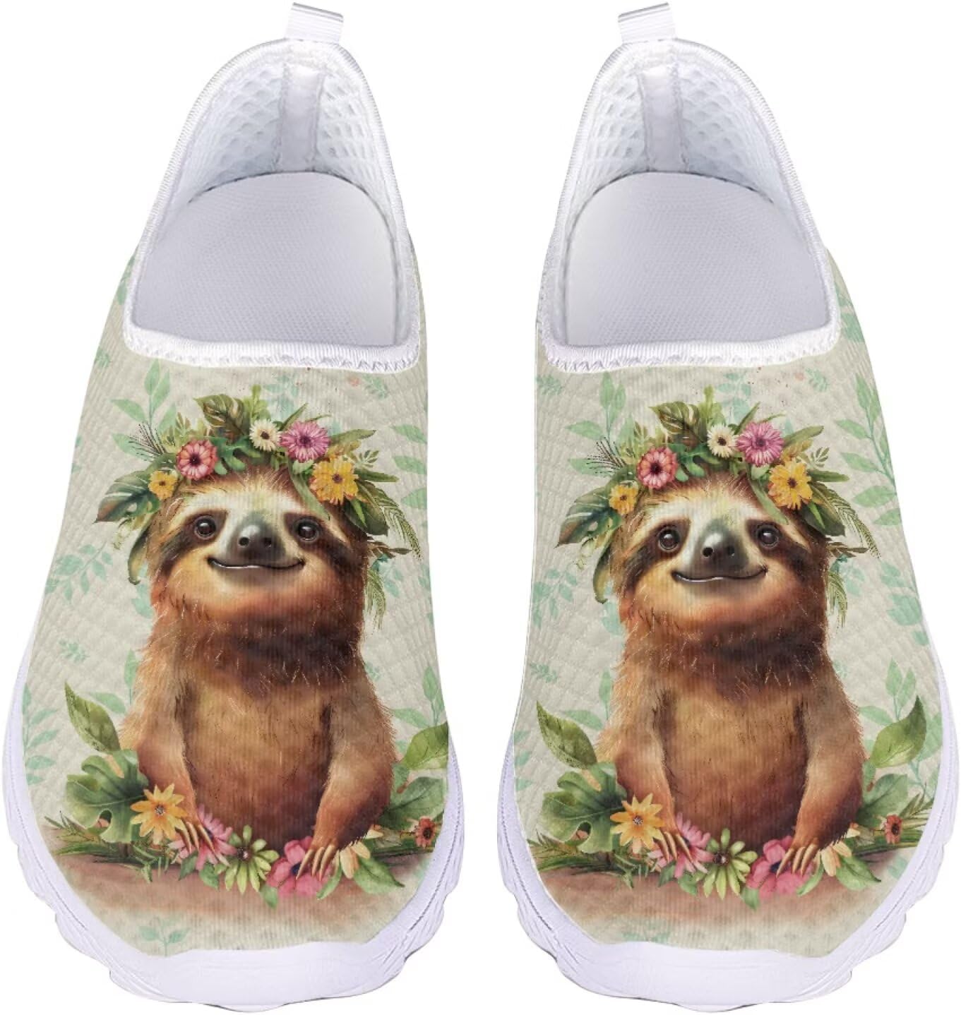 

Унисекс спортивные прогулочные кроссовки Jeiento, с сеткой, Sloth