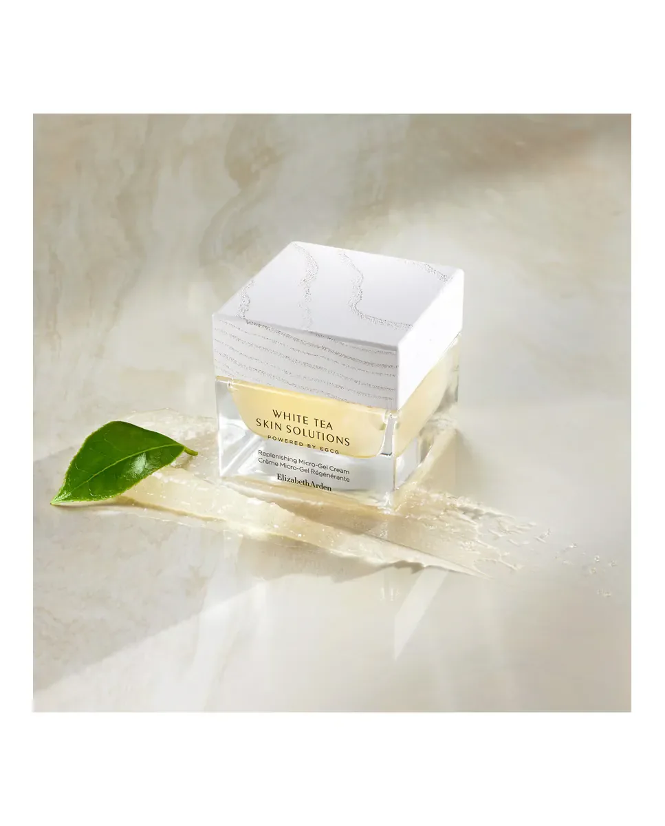 Увлажняющий микрогель Первые признаки старения White Tea Skin Solutions Восстанавливающий микрогель-крем 50 мл Elizabeth Arden — фото 4