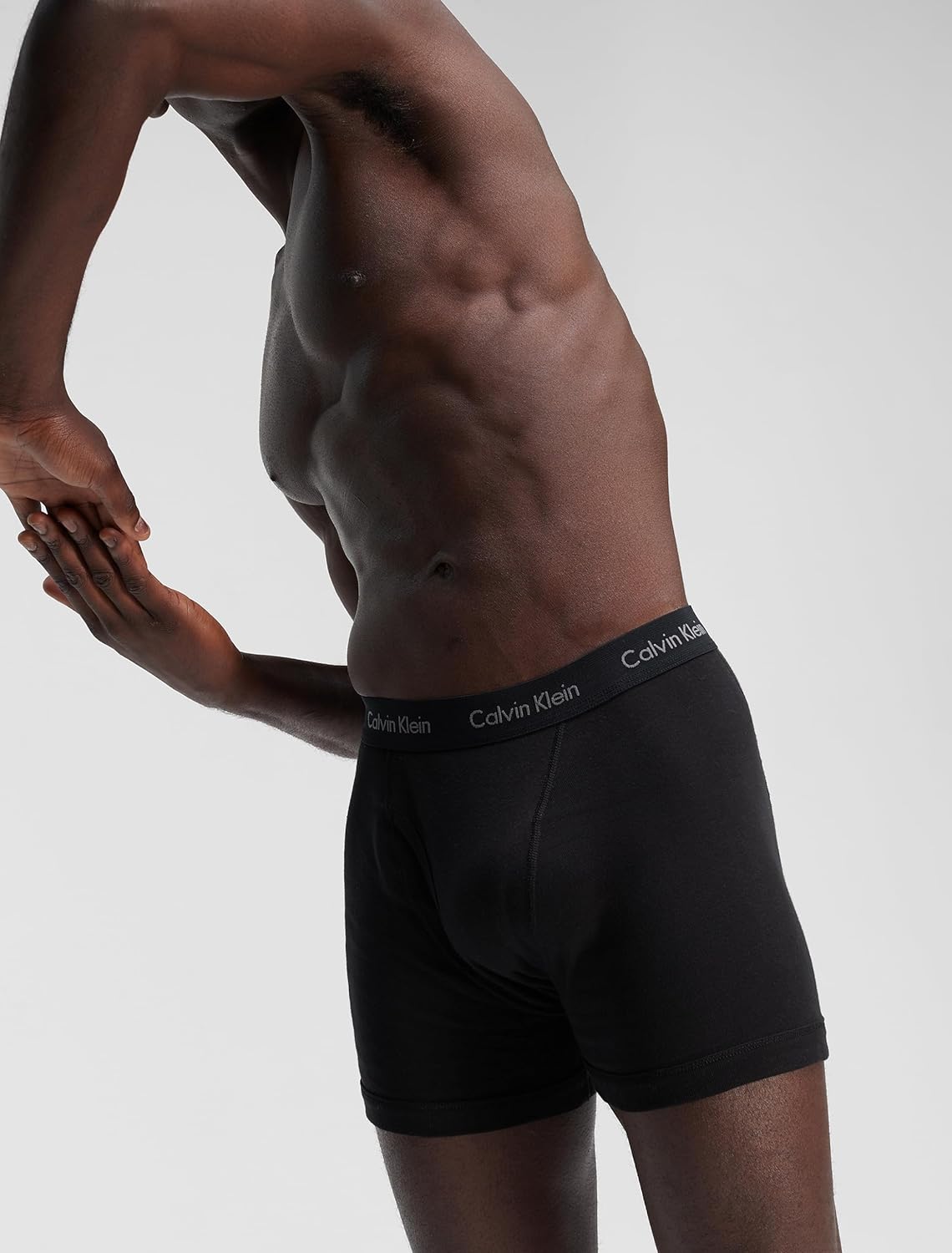 Комплект из 5 мужских трусов-боксеров Calvin Klein Cotton Classics, 5 Black — фото 3