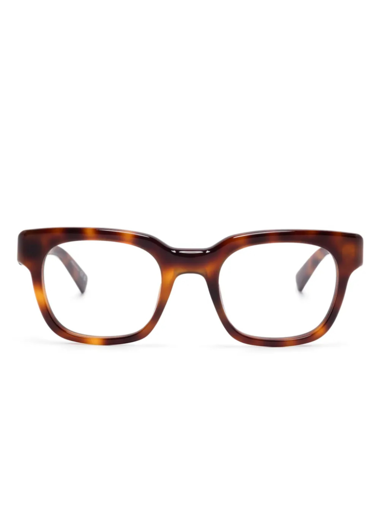 

Очки в квадратной оправе Saint Laurent Eyewear, коричневый