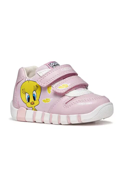 Кроссовки детские IUPIDOO x Looney Tunes Geox, розовый