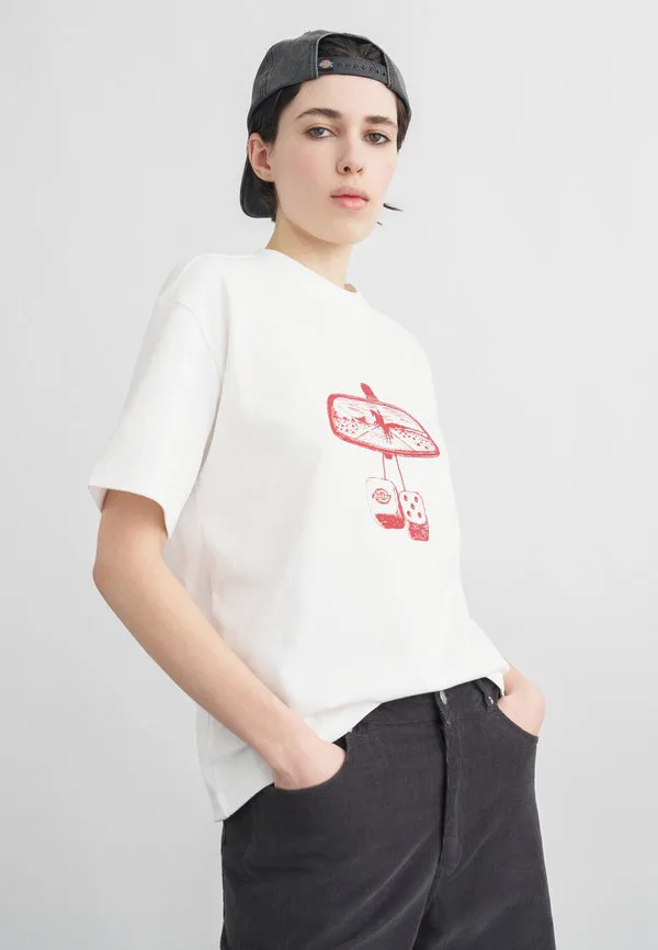 

Футболка с принтом в горошек Dickies, White, Белый, Футболка с принтом в горошек Dickies, White