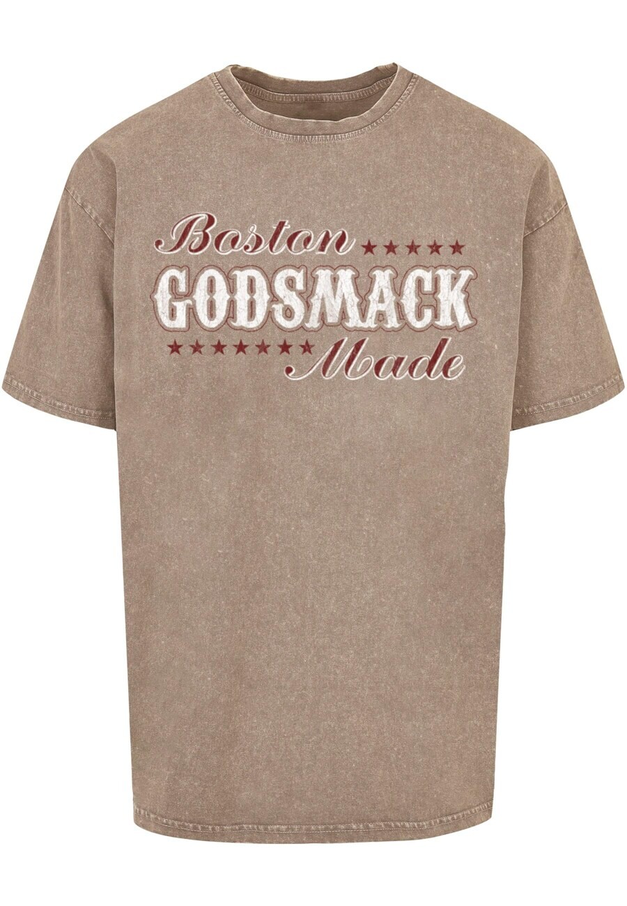 

Футболка Merchcode GODSMACK, бежевый