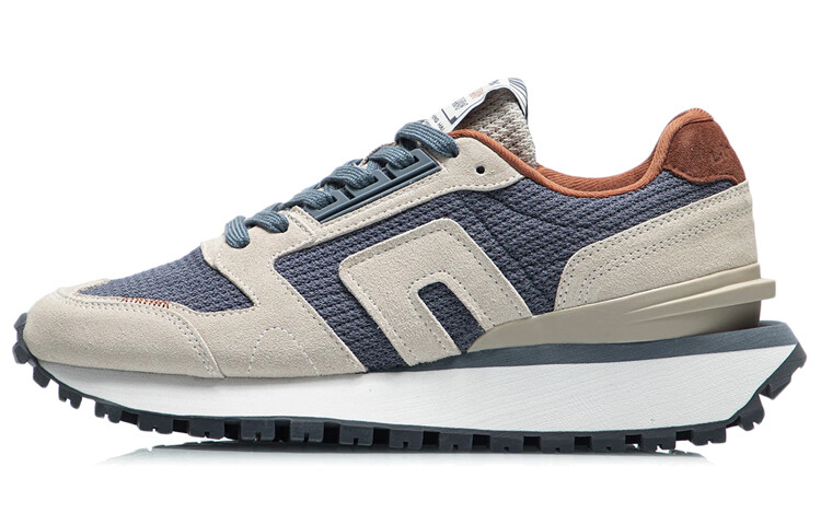 

LINING CF Lifestyle Shoes Men Low-top Gloomy Gray/pale Yellow