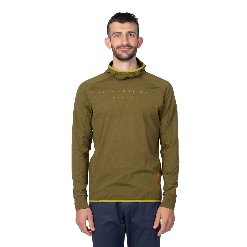 

Флис Hannah Thony hoody full zip, зеленый