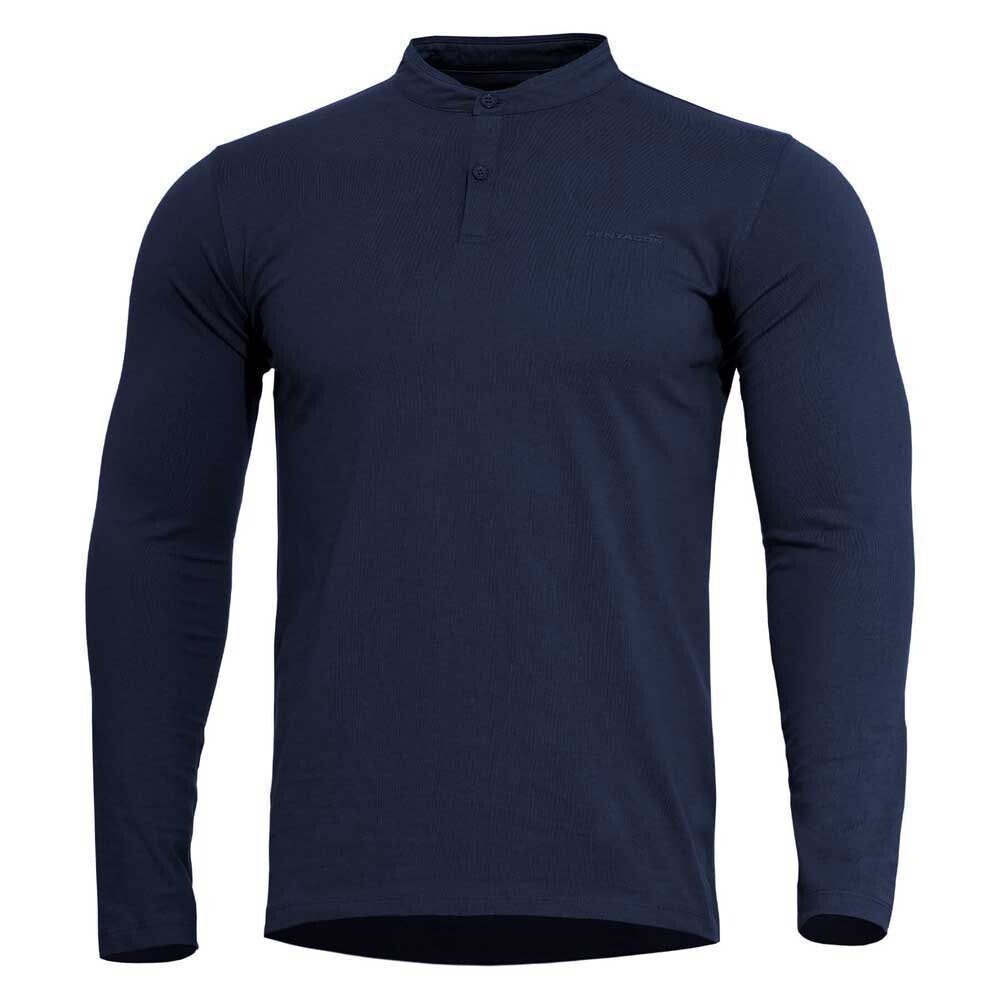 

Футболка с длинным рукавом Pentagon Romeo 2.0 Henley, синий