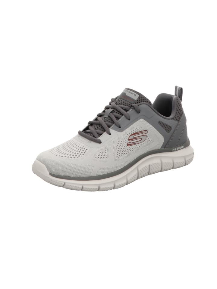 

Кроссовки на шнуровке Skechers, серый