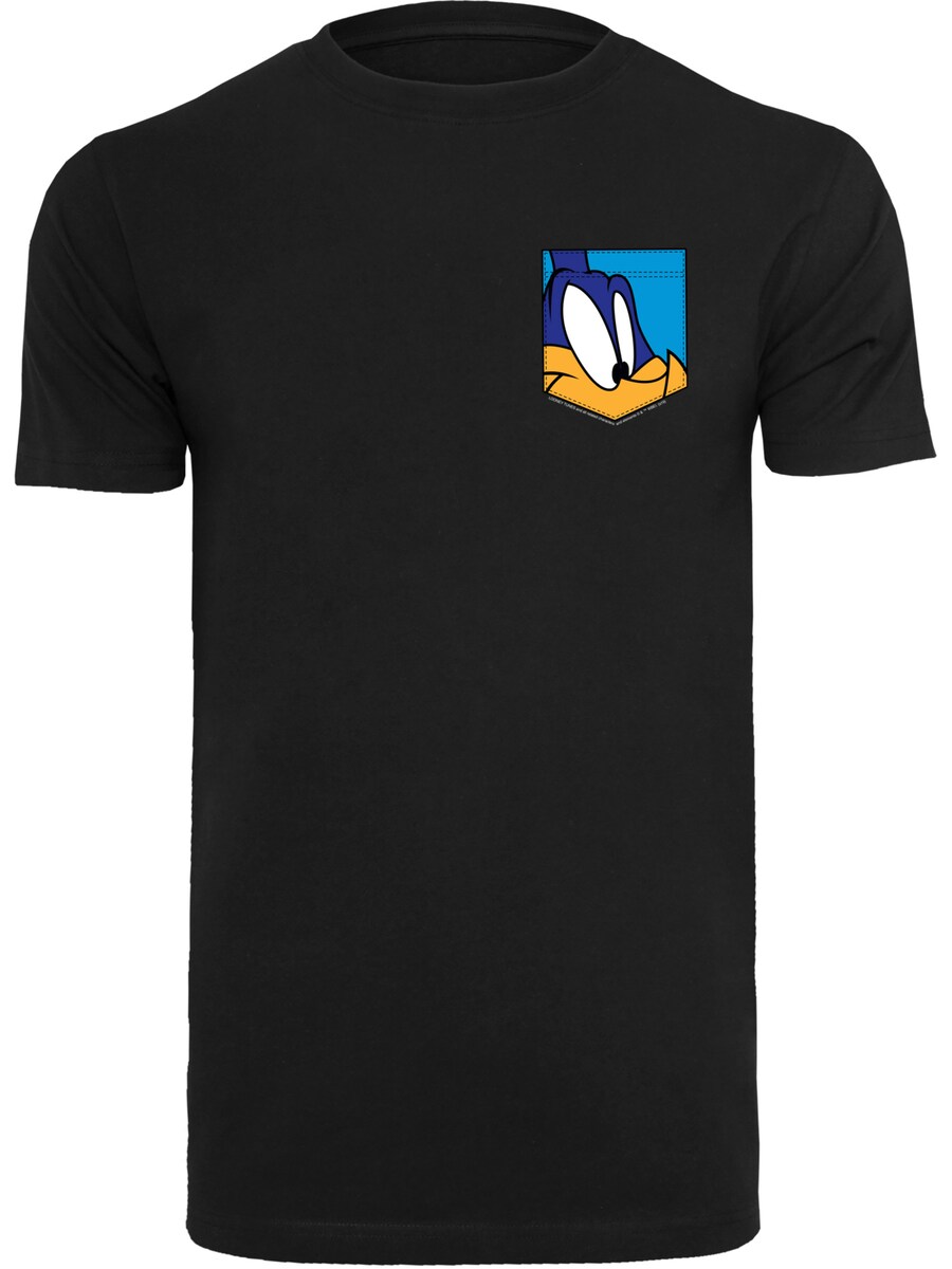 

Рубашка F4NT4STIC Looney Tunes Road Runner Face, черный