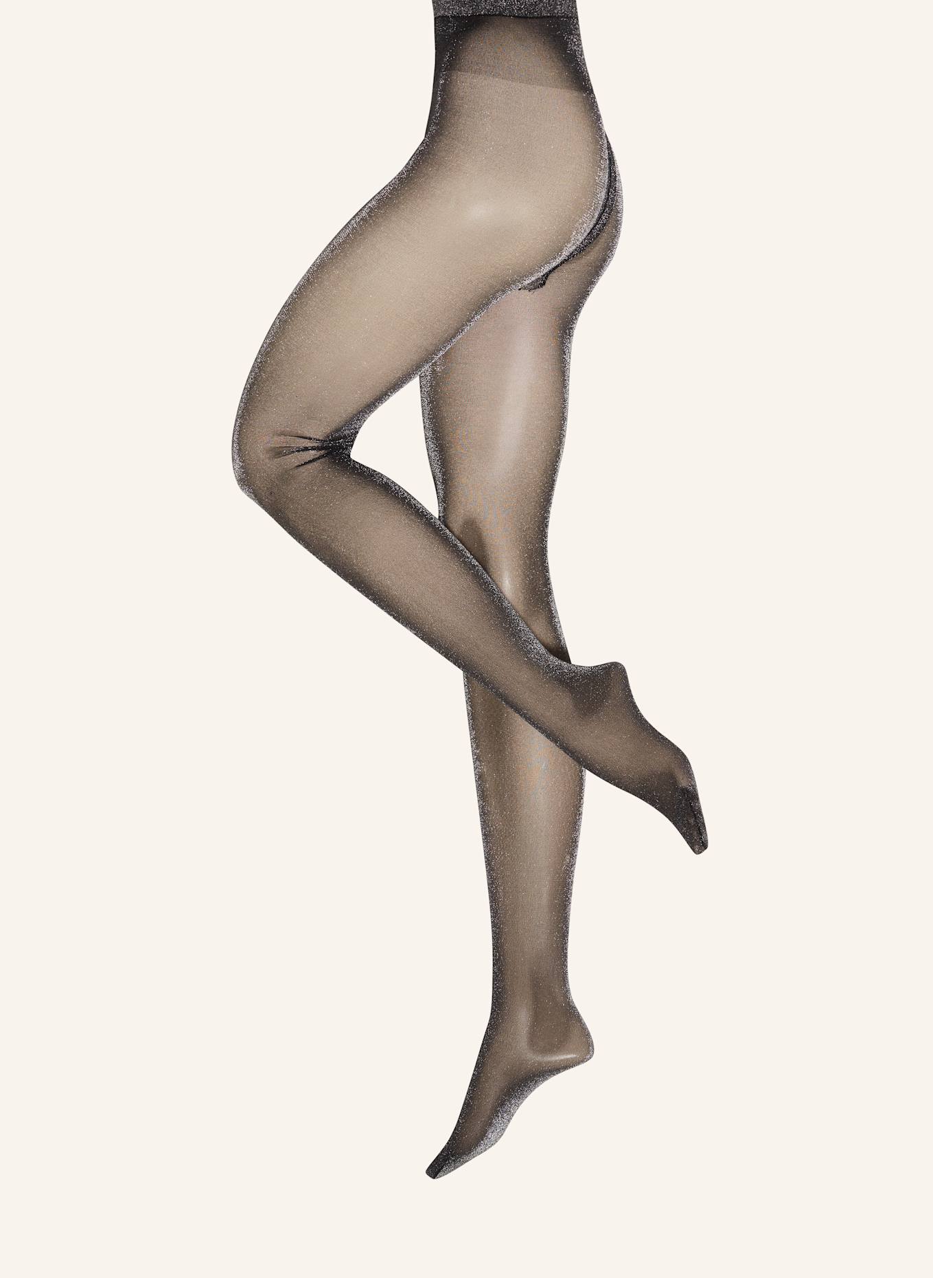 

Прозрачные колготки мерцающие колготки Wolford, мультиколор