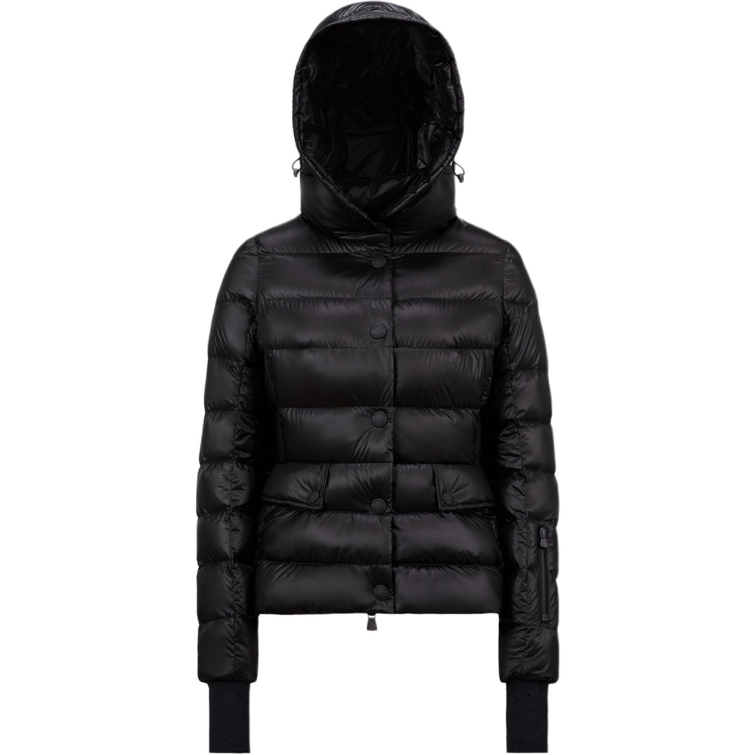 

Пуховик женский черный Moncler