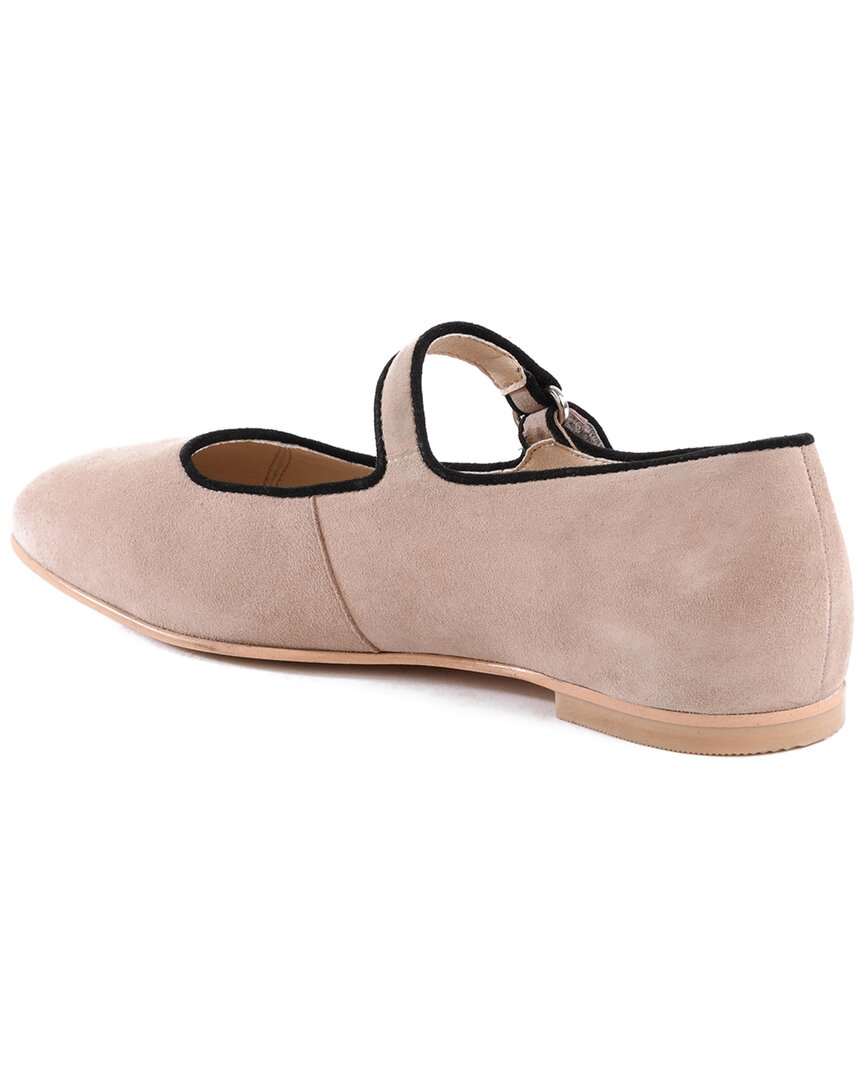 Туфли на плоской подошве из замши Seychelles Shea, цвет taupe suede — фото 2
