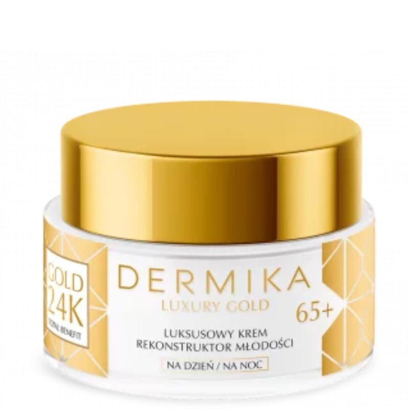 

Dermika Gold 24k Total Benefit 65+ крем для лица, 50 ml