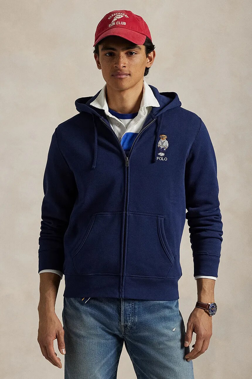 

Толстовка Polo Ralph Lauren, темно-синий