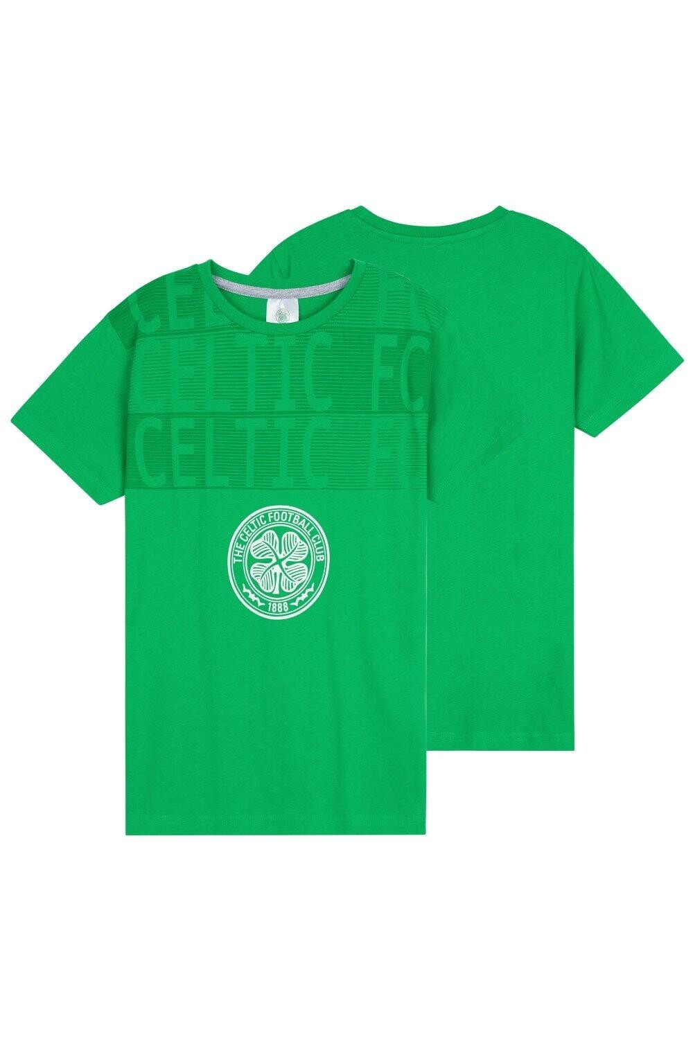 Пижамный комплект для футбольных фанатов, футболка и брюки Celtic FC, мультиколор — фото 3