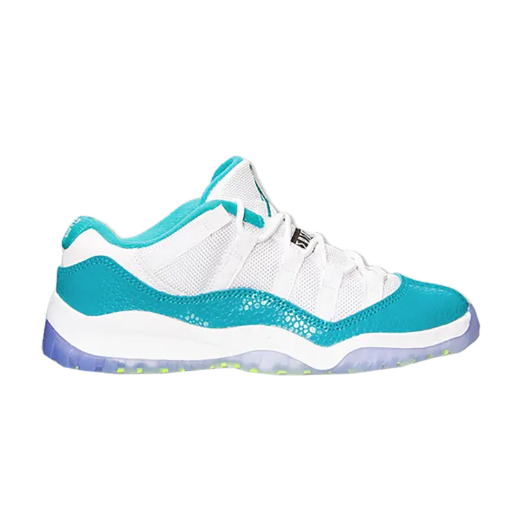 

Кроссовки Air Jordan Jordan 11 Retro Low GP 'Aqua Safari', белый