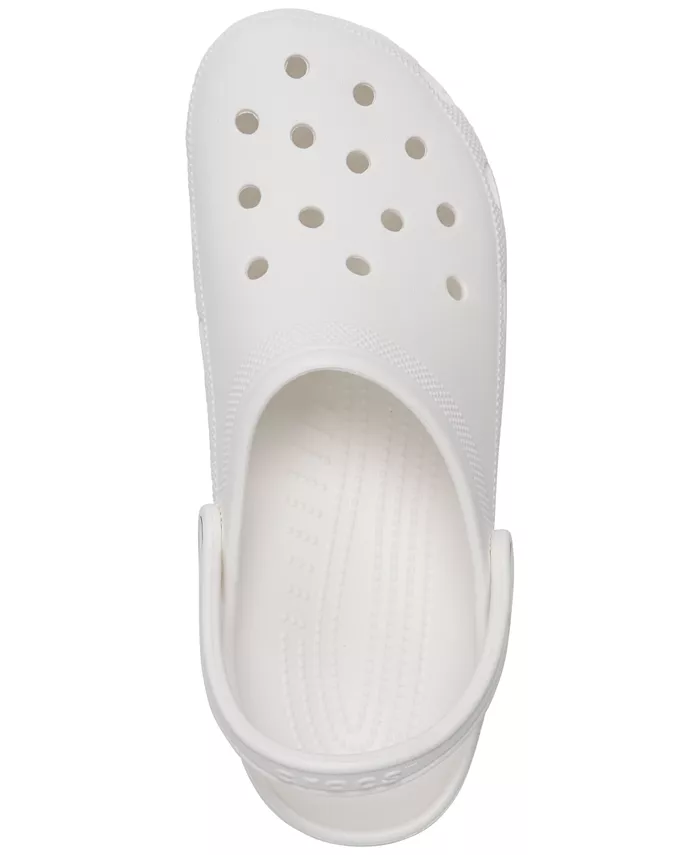 Мужские и женские классические сабо от Finish Line Crocs, белый — фото 4