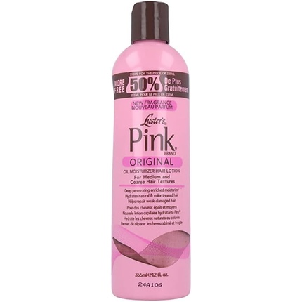 

Увлажняющий лосьон для волос Pink Oil Pink Protection, 12 унций, Luster'S