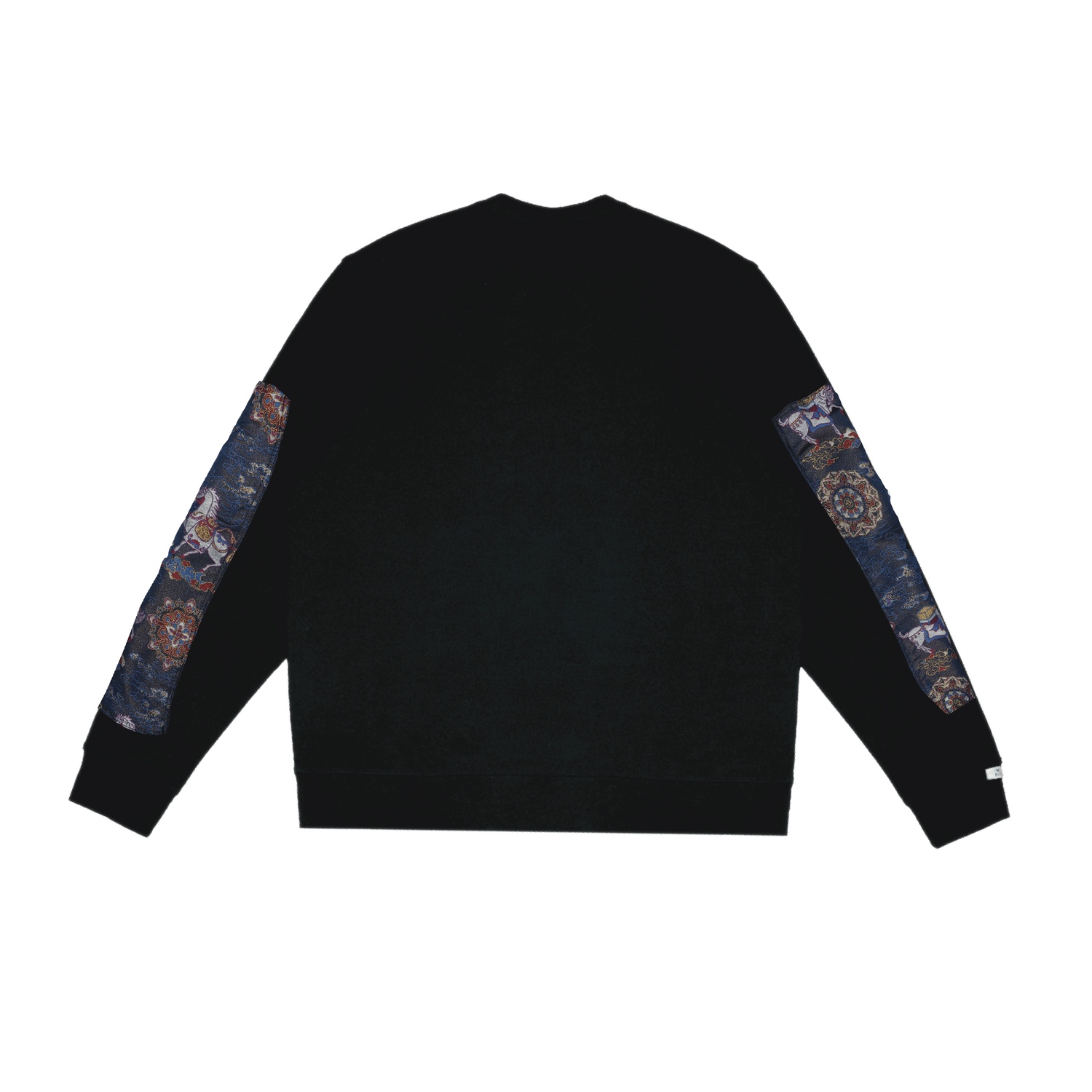 Adidas Свитшот LABEL Unisex Black Crew Neck Moderate Regular — фото 3