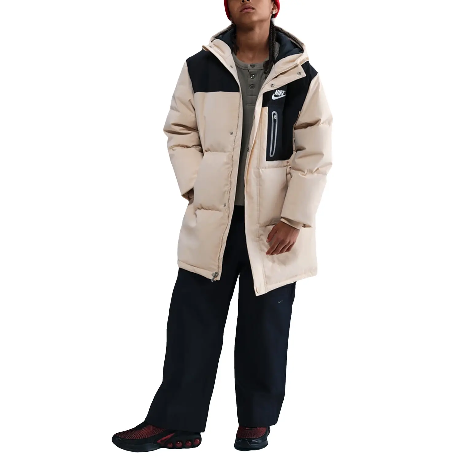 

Детская пуховая куртка Nike, белый