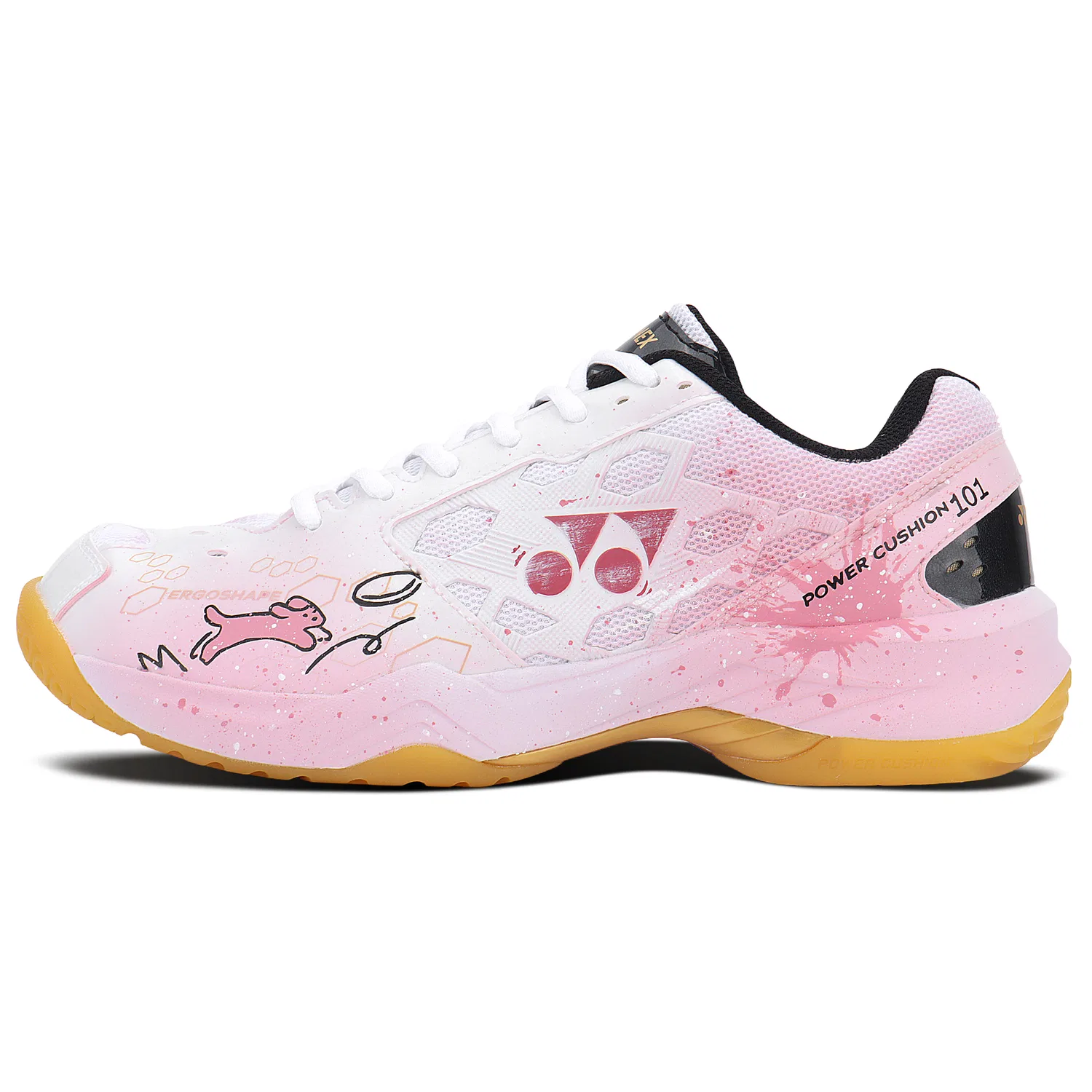 Кроссовки для бадминтона низкие YONEX Pink — фото 3