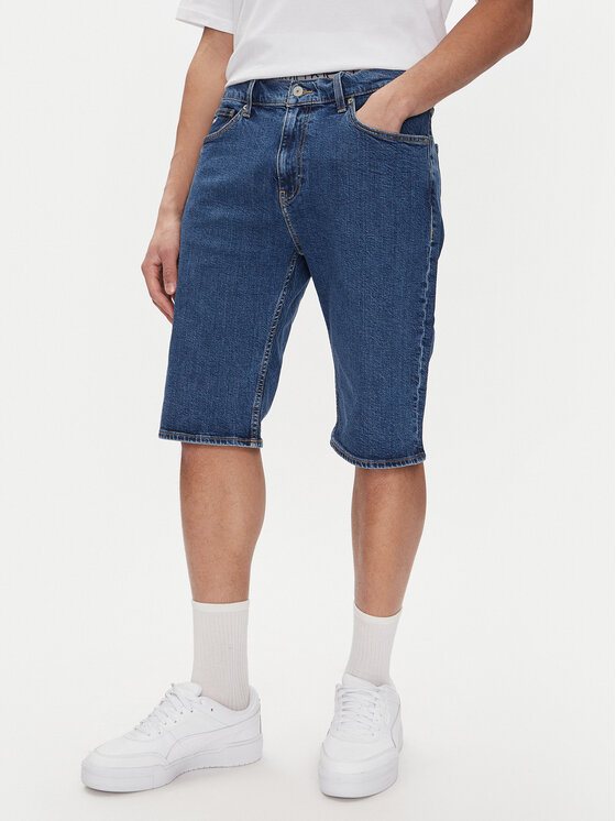 

Облегающие джинсовые шорты Ryan DM0DM21851 Tommy Jeans, синий
