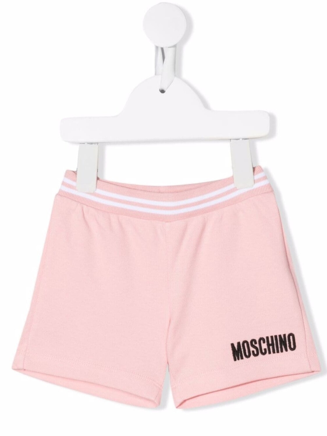 

Moschino Kids шорты с логотипом, розовый