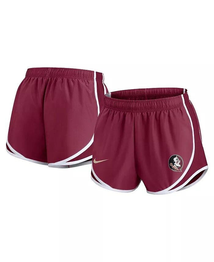 

Женские шорты Garnet Florida State Seminoles Primetime Tempo Performance Nike
