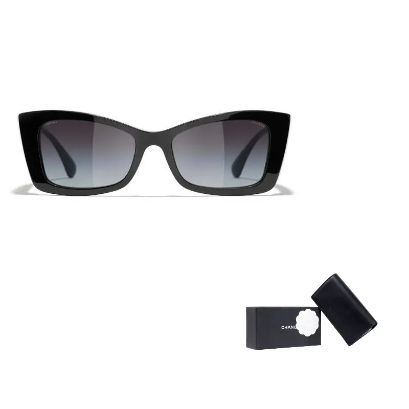 

CHANEL Солнцезащитные очки Butterfly для женщин, Black, Europe Version CH5430-C501S6