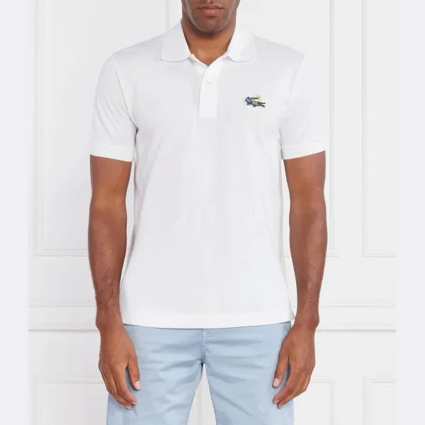 

Классическая рубашка-поло Lacoste, белый