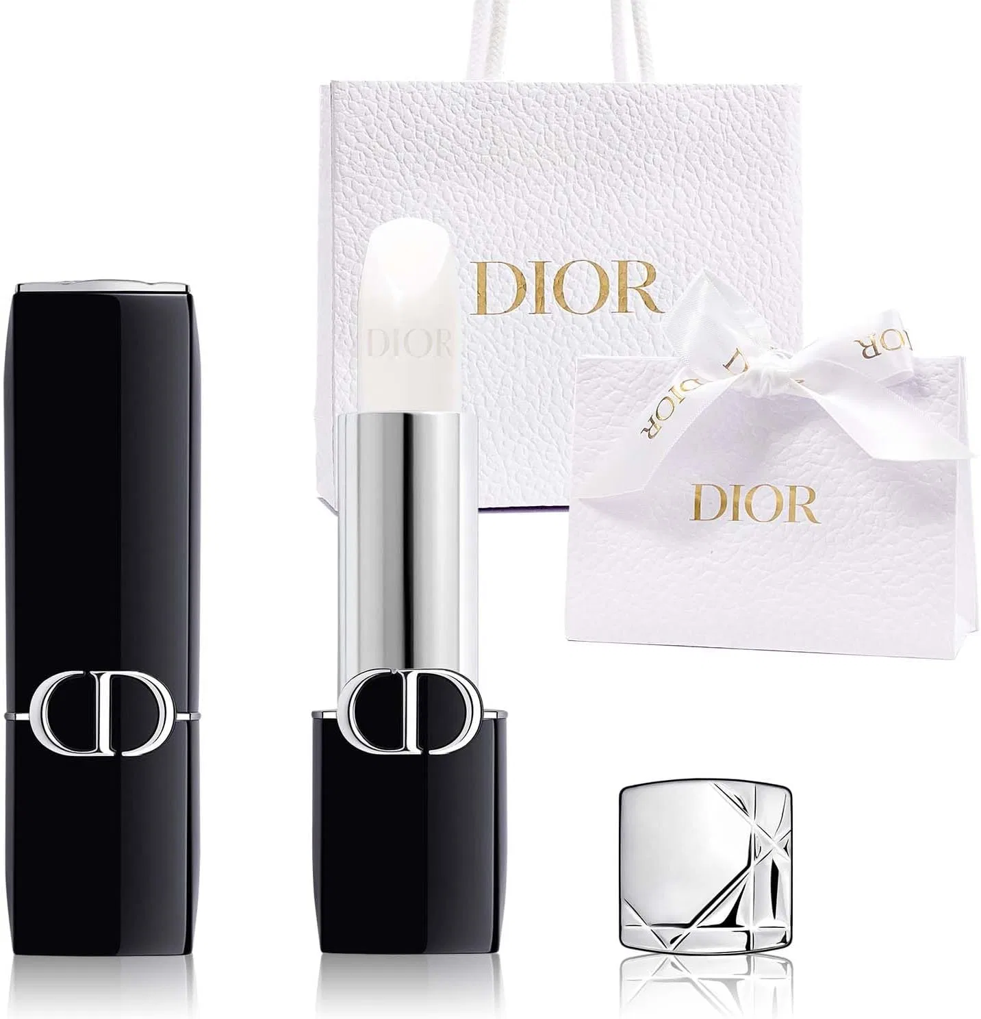 Губная помада Dior Rouge Dior Natural Satin Balm, 3.5 г, красный