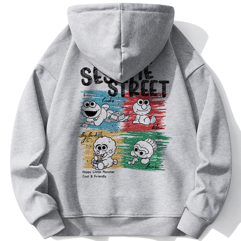 

Унисекс худи SESAME STREET, абрикосовый