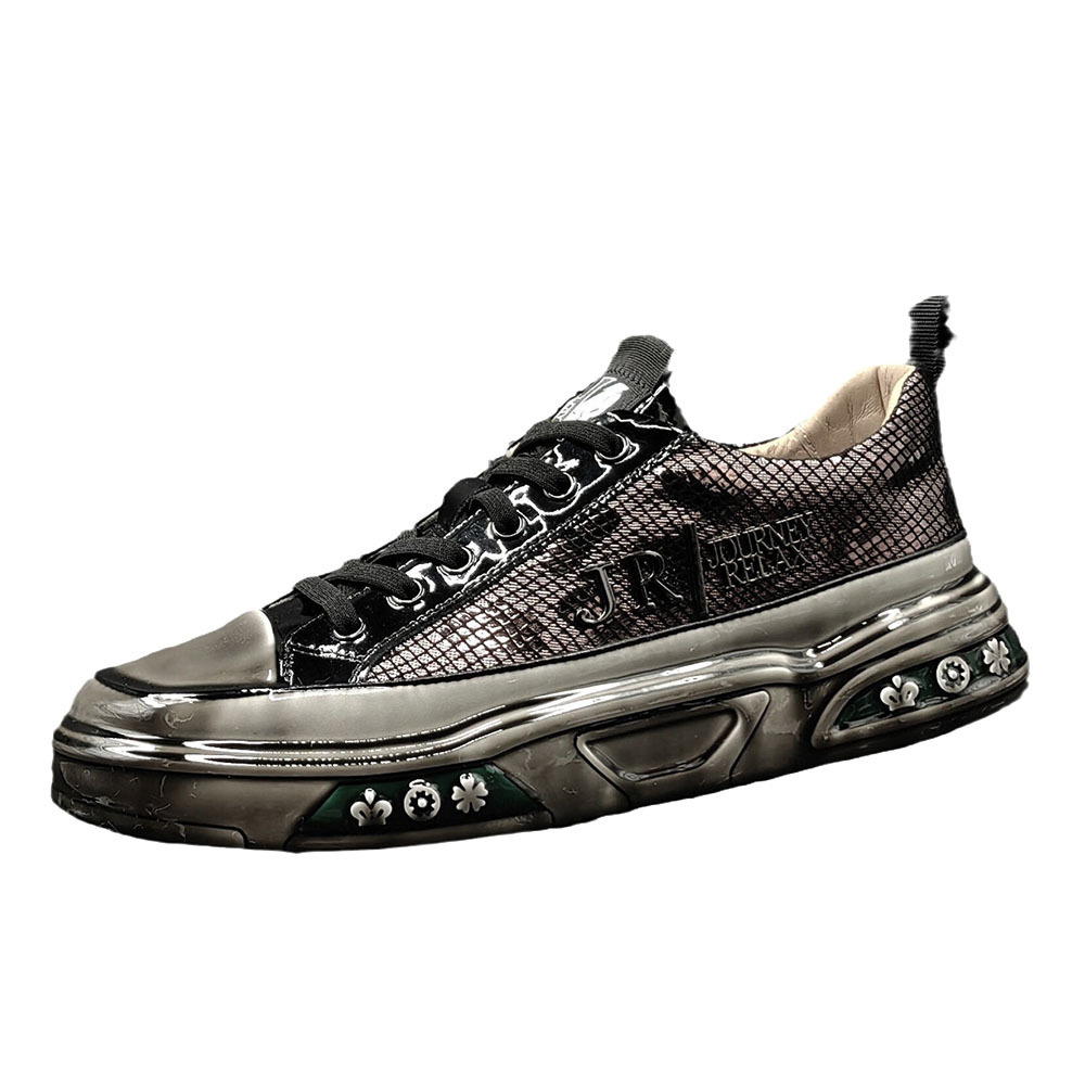 

Легкие мужские скейтерские кроссовки Low Top H2, черный