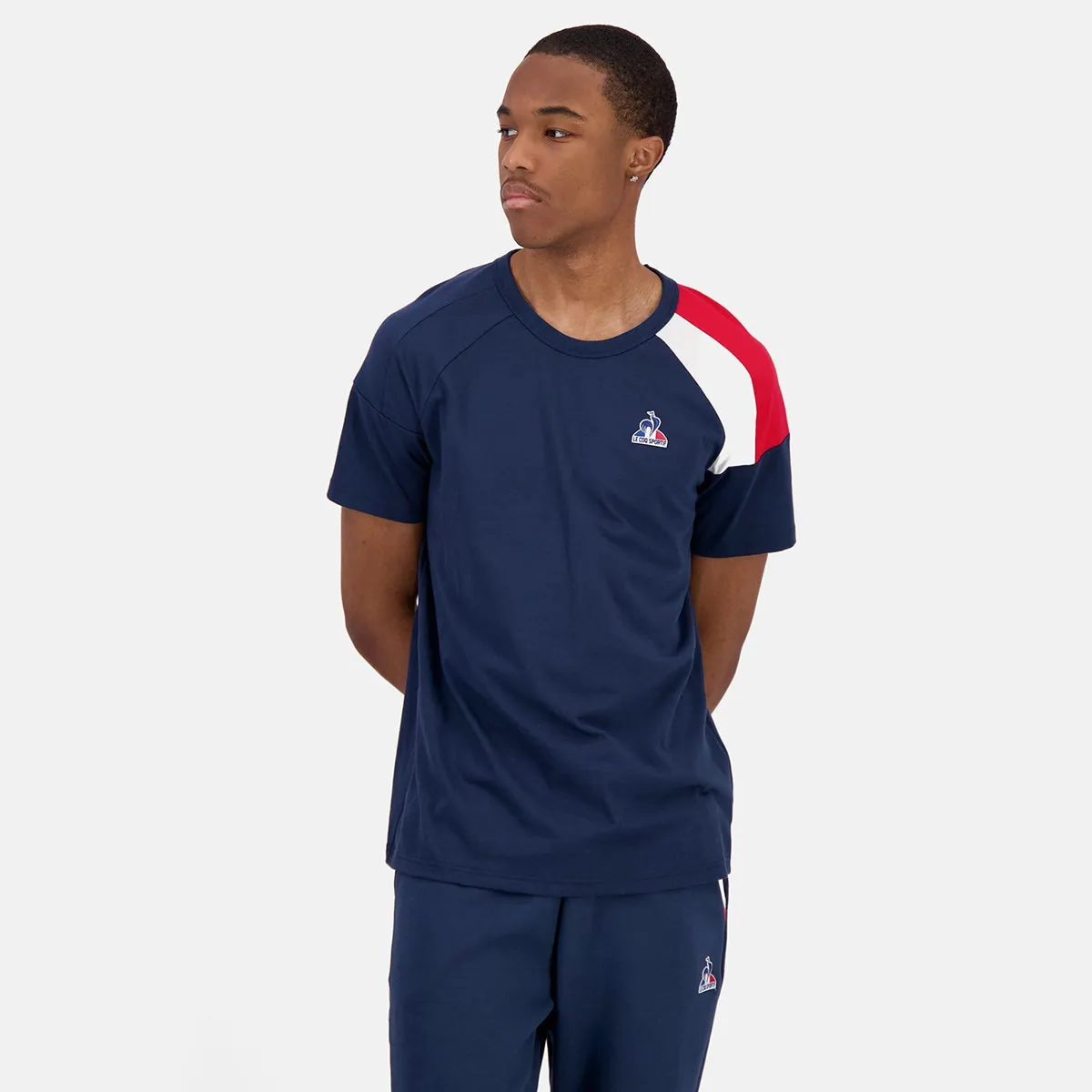 

Мужская футболка TRI Tee SS Nº4 M Le Coq Sportif, тёмно-синий
