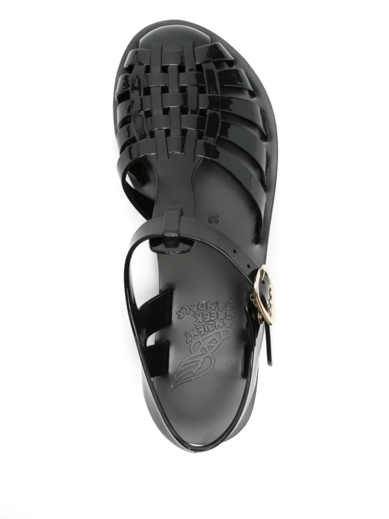 Древнегреческие сандалии Сандалии Карина Ancient Greek Sandals, черный — фото 4