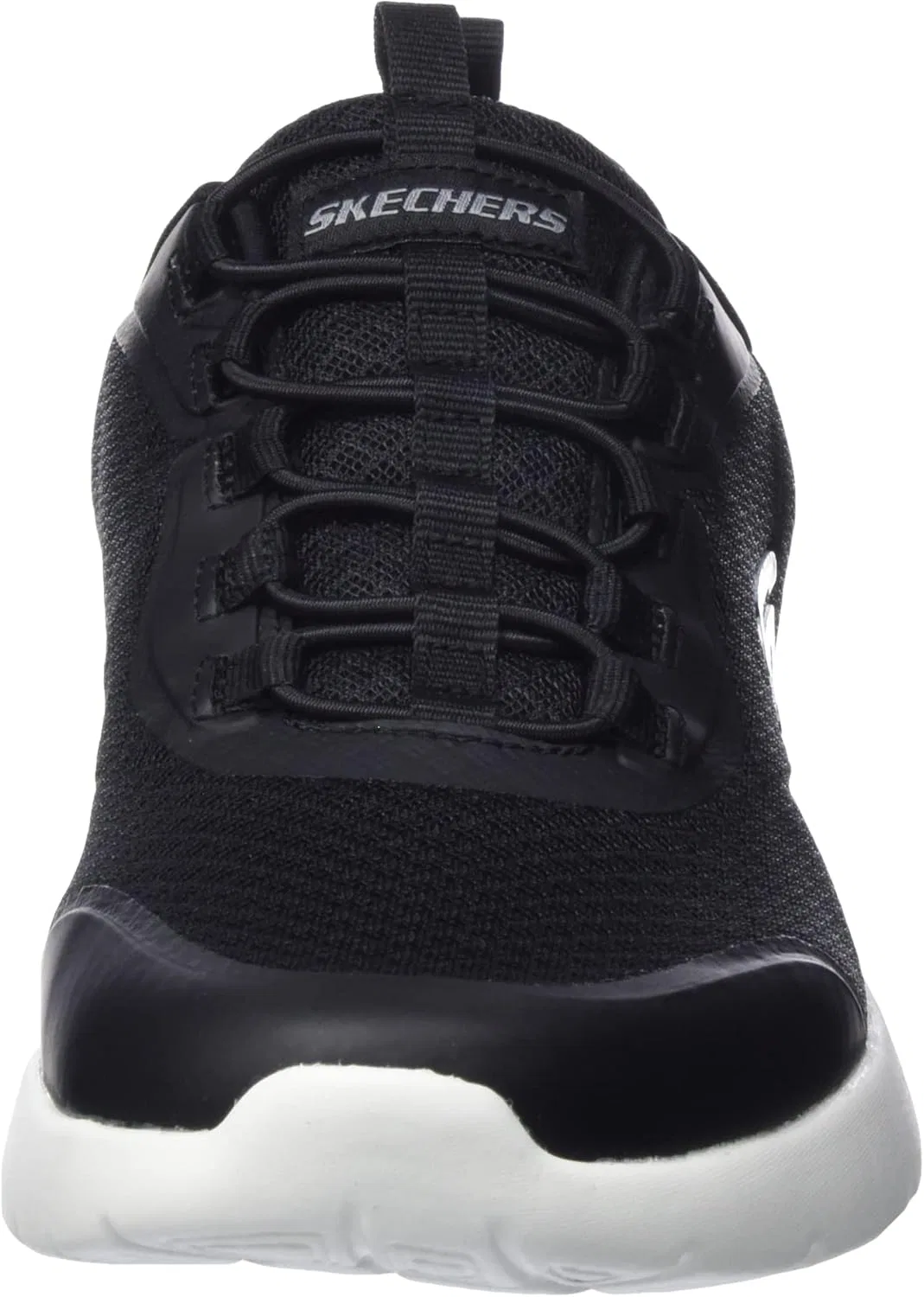Мужские кроссовки Skechers 894133 BKW, Black Mesh Synthetic White Trim — фото 2