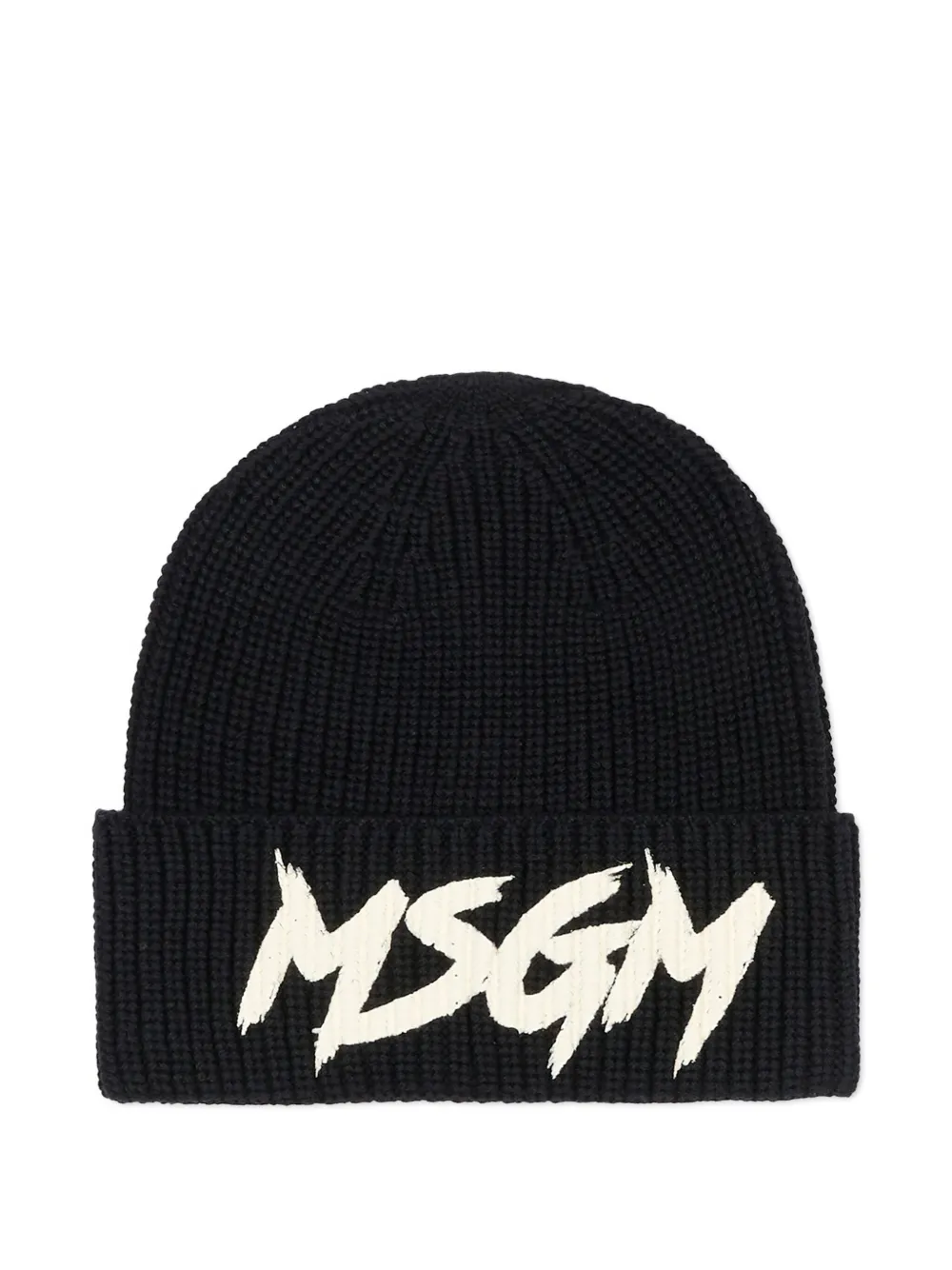 

Шапка-бини с логотипом Msgm Kids, черный