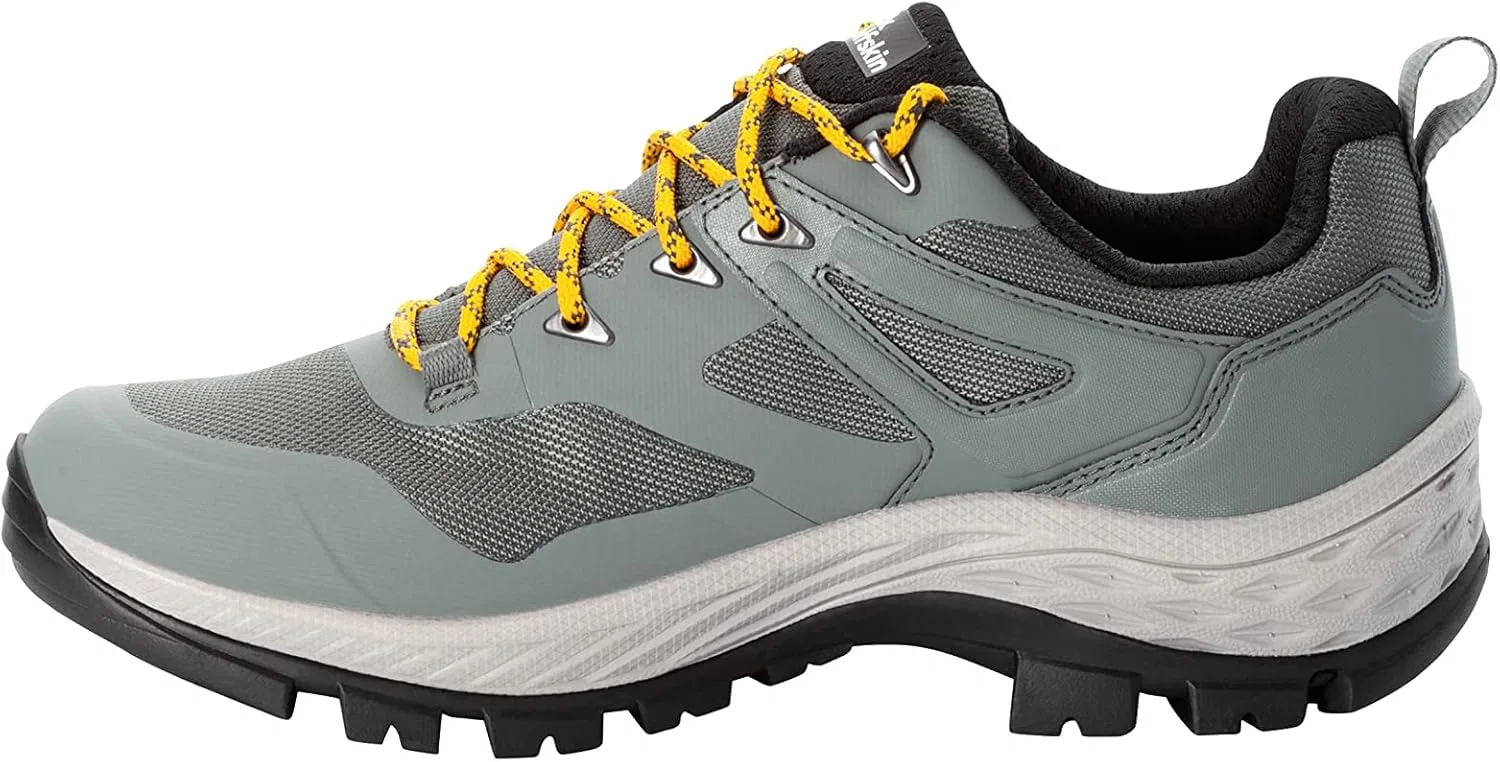 Мужские прогулочные туфли Jack Wolfskin Rebellion Guide Texapore Low M, Gecko Green