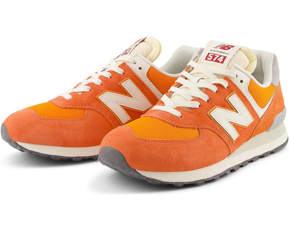 

Кроссовки New Balance Classics U574v1, цвет Orange/White