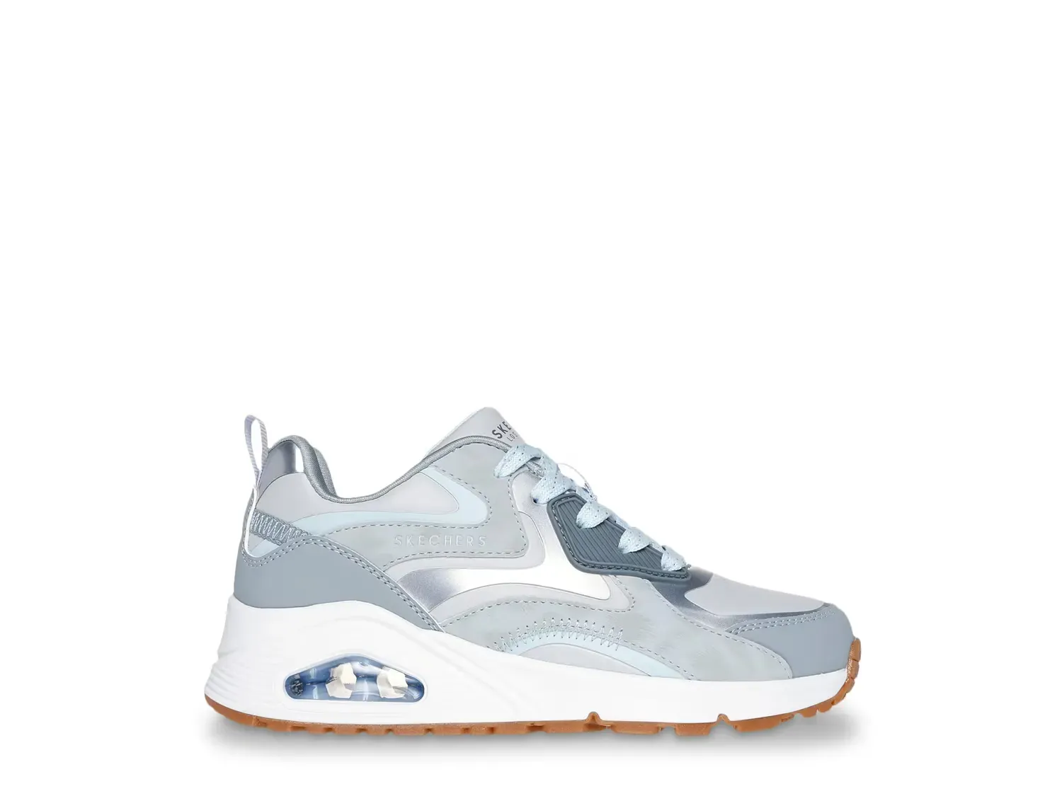 Кроссовки Uno Gen 1 – детские Skechers, Grey/Blue — фото 3
