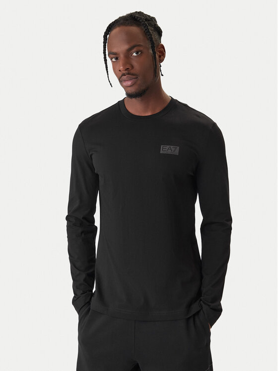 

Лонгслив regular fit 7M001488 AF17789 UC001 Ea7 Emporio Armani, черный