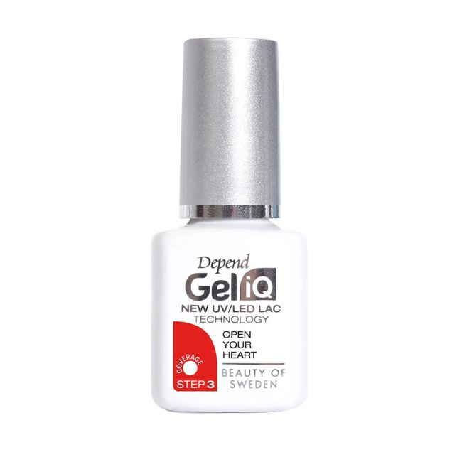 

Гель-Лак для ногтей Gel iq uv/led Depend, цвет open your heart, 5 мл