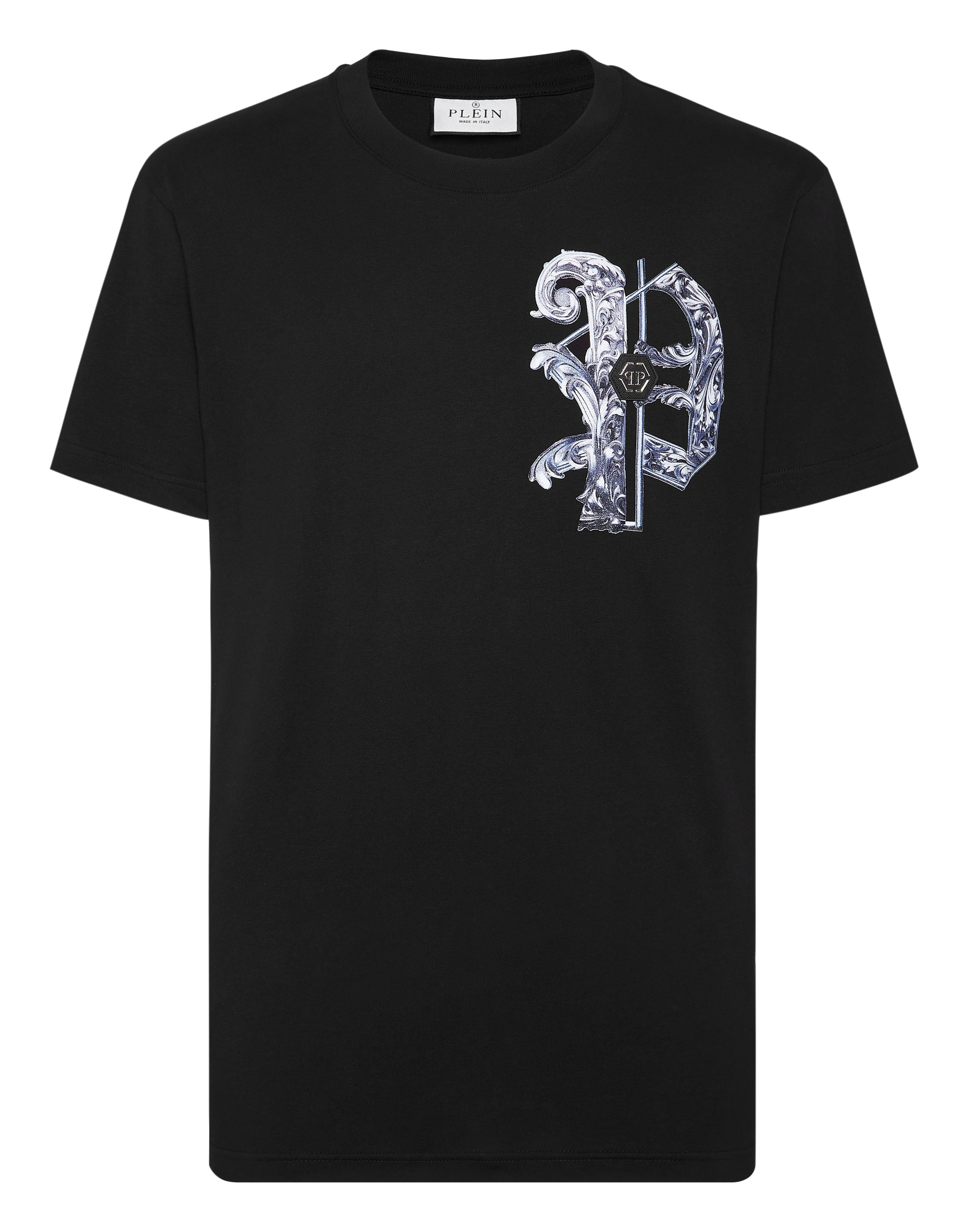 

Футболка с круглым вырезом SS Skull PHILIPP PLEIN, черный