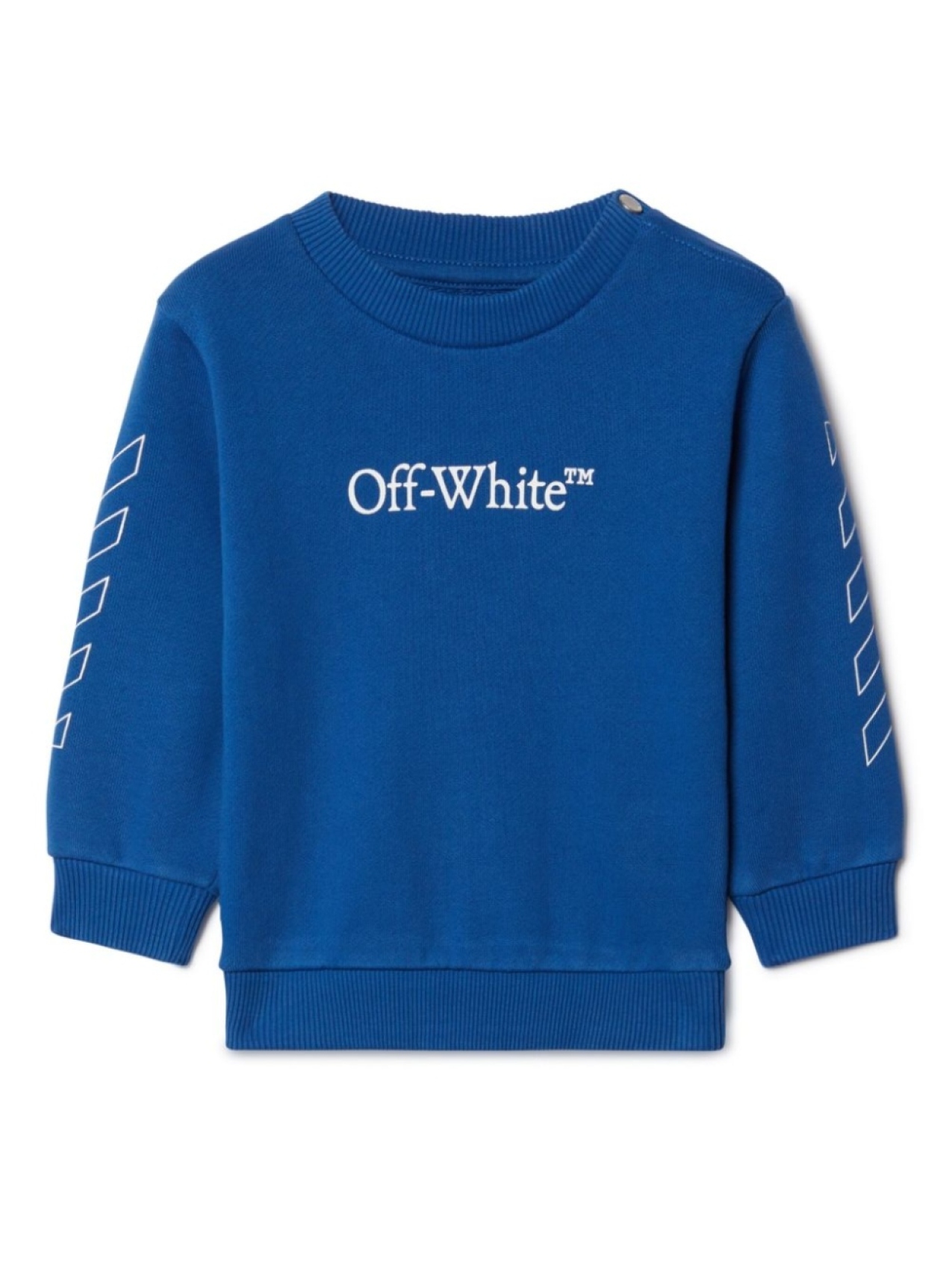 

Свитер Bookish Diag Off-White Kids, синий