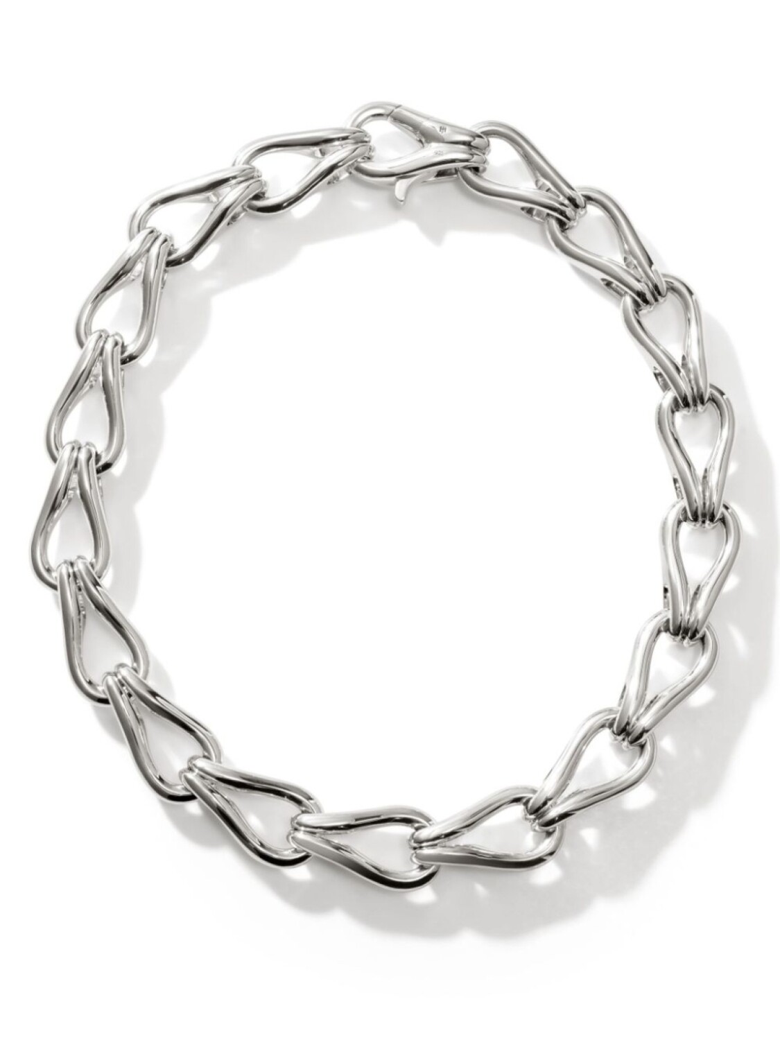 

Серебряное колье Surf Link John Hardy, серебряный