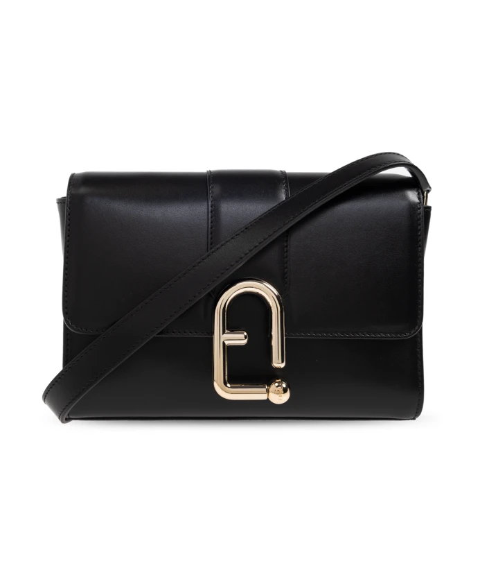 

Городская маленькая сумка через плечо Furla, черный