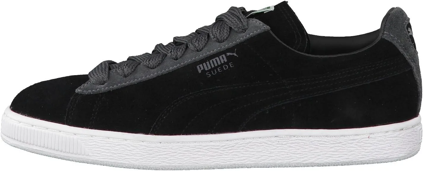 PUMA Унисекс замшевые классические кроссовки для взрослых, черный — фото 3