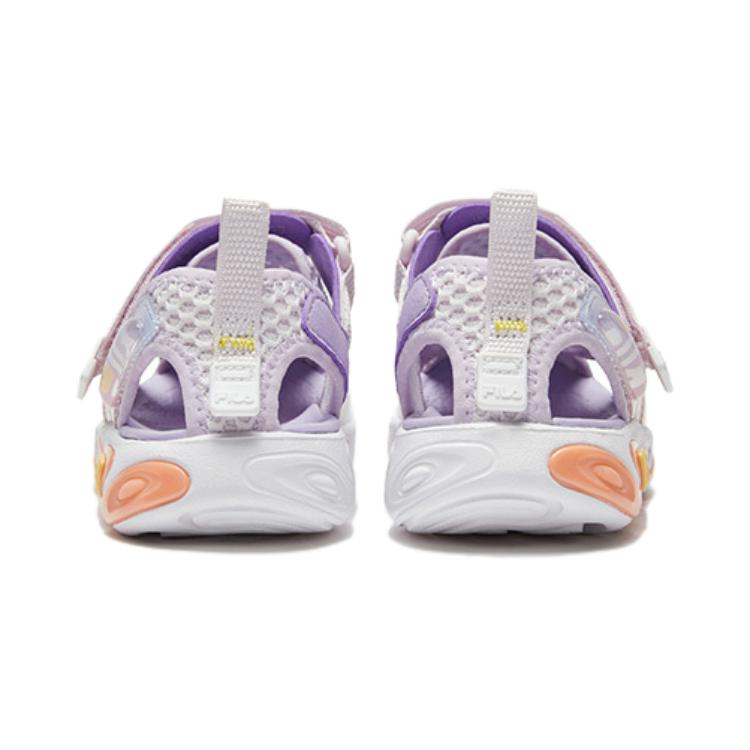 FILA KIDS Противоскользящие дышащие детские сандалии фиолетового цвета для детей 3–7 лет — фото 3