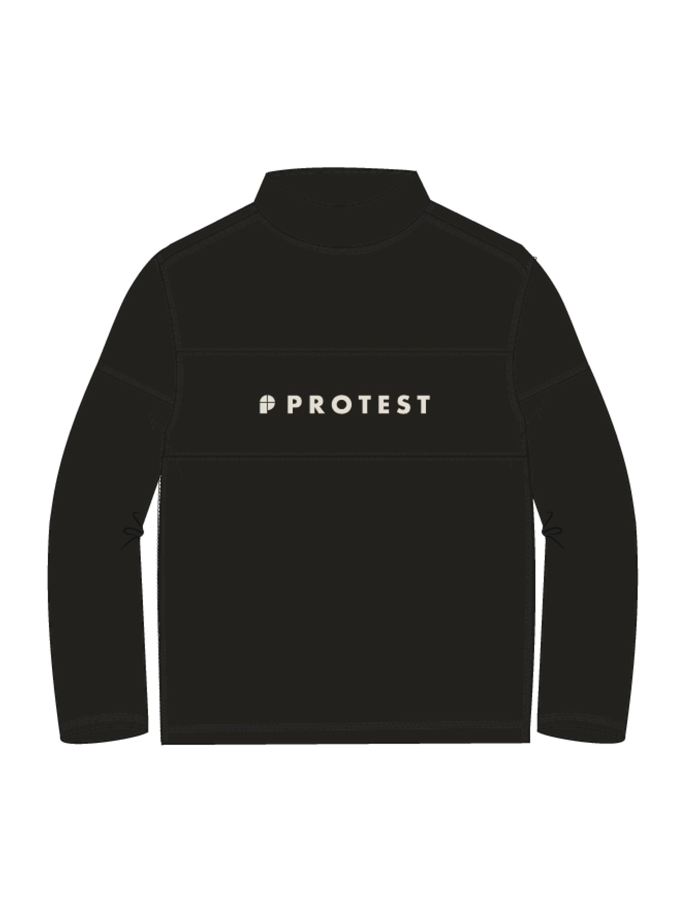 

PROTEST Спортивный свитшот 'PRTLevin' в черном цвете