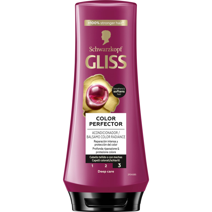 

Кондиционер для волос acondicionador ultimate color Gliss, объем 200 мл