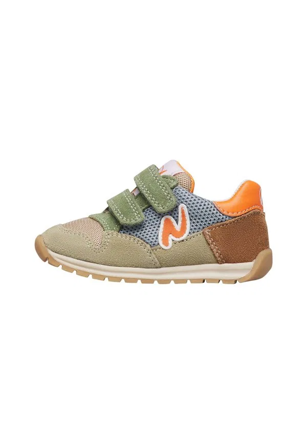 Сэмми 3 вл. кроссовки бежевые Naturino, Beige-Grün